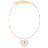 Ketting Santorini rosa claro
